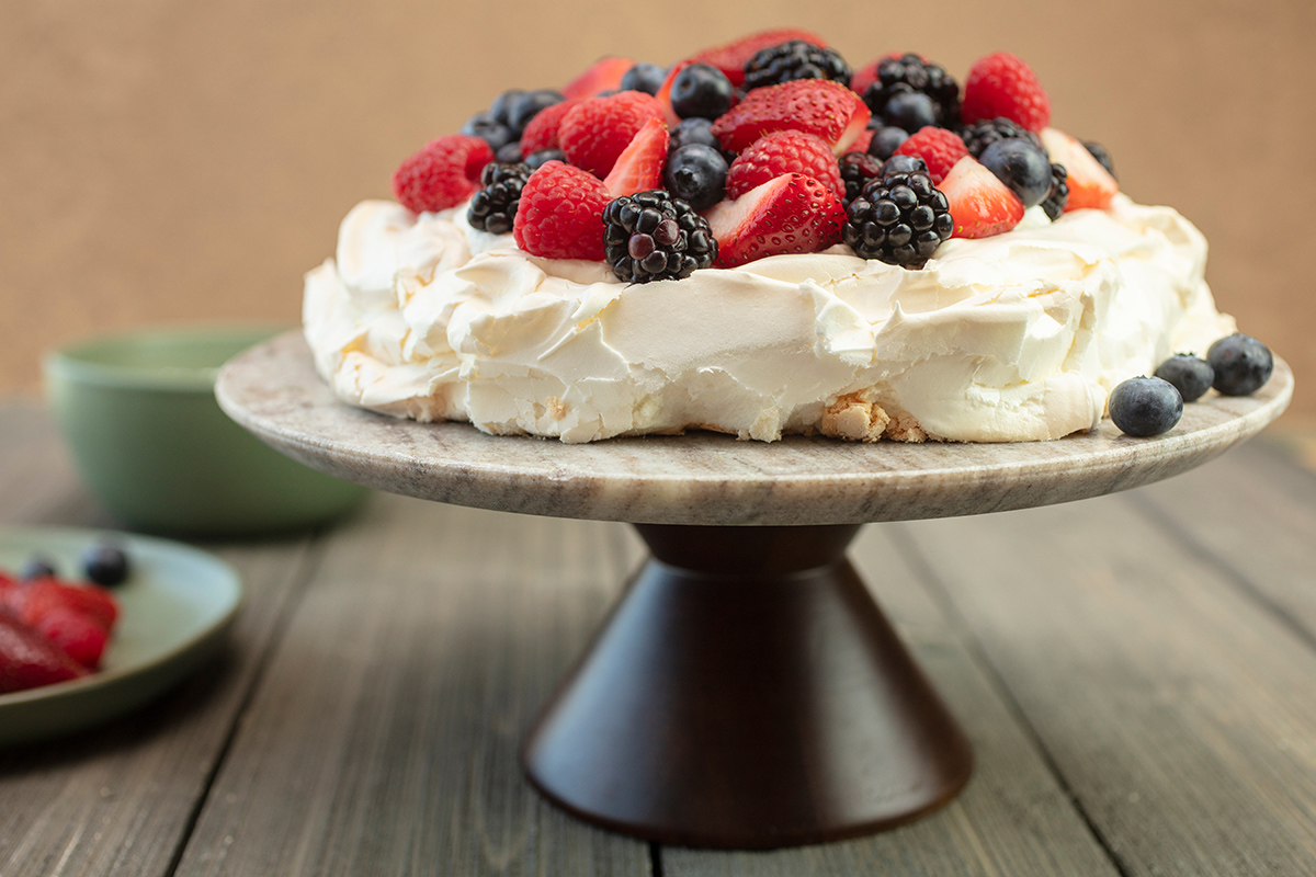 Fruit Pavlova AGA Living